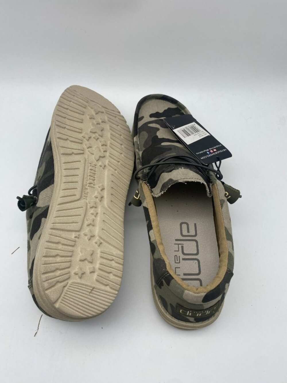 HEY DUDE WALLY CAMO MEN'S SHOES #110067003 US MEN'S SIZE 11 - Picture 4 of 6